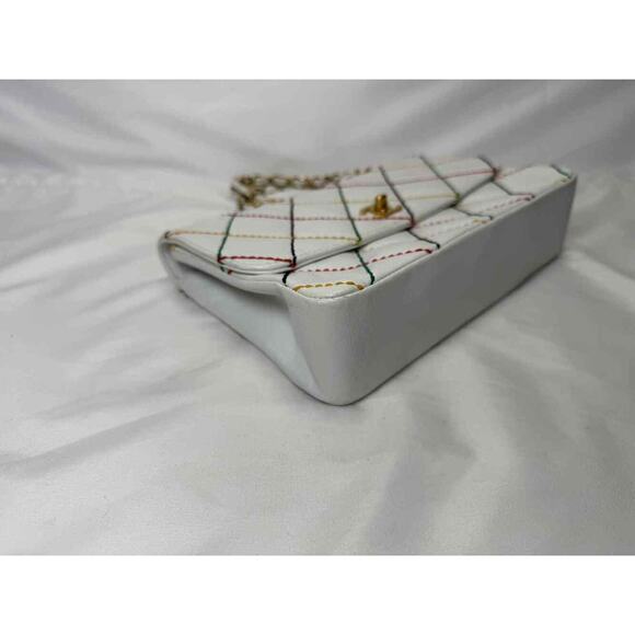 Chanel Vintage Rainbow Stitch Flap Bag Medium SPB-TS 334523 - Picture 6 of 16